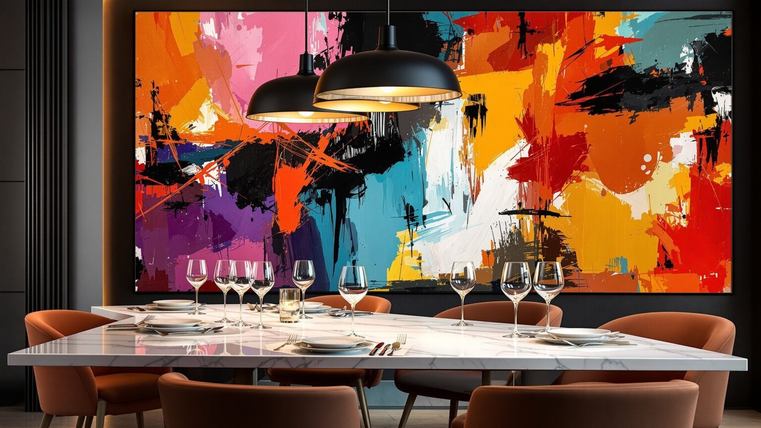Abstract Art in Interior Design: Styling Tips and Trends - Canvas Street
