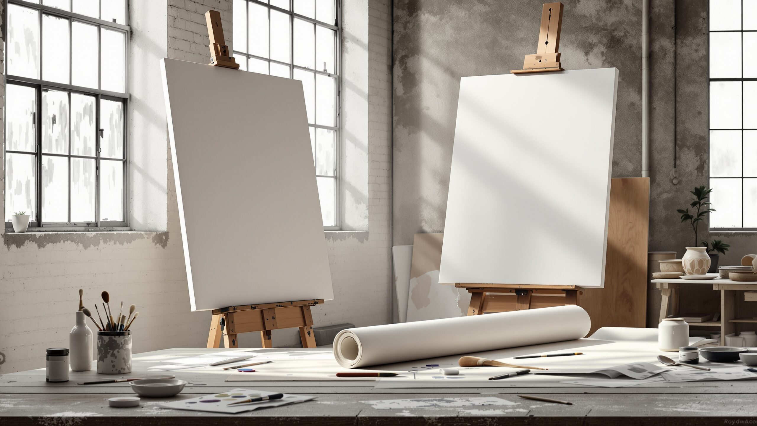 Do Professional Artists Prefer Stretched or Rolled Canvas?
