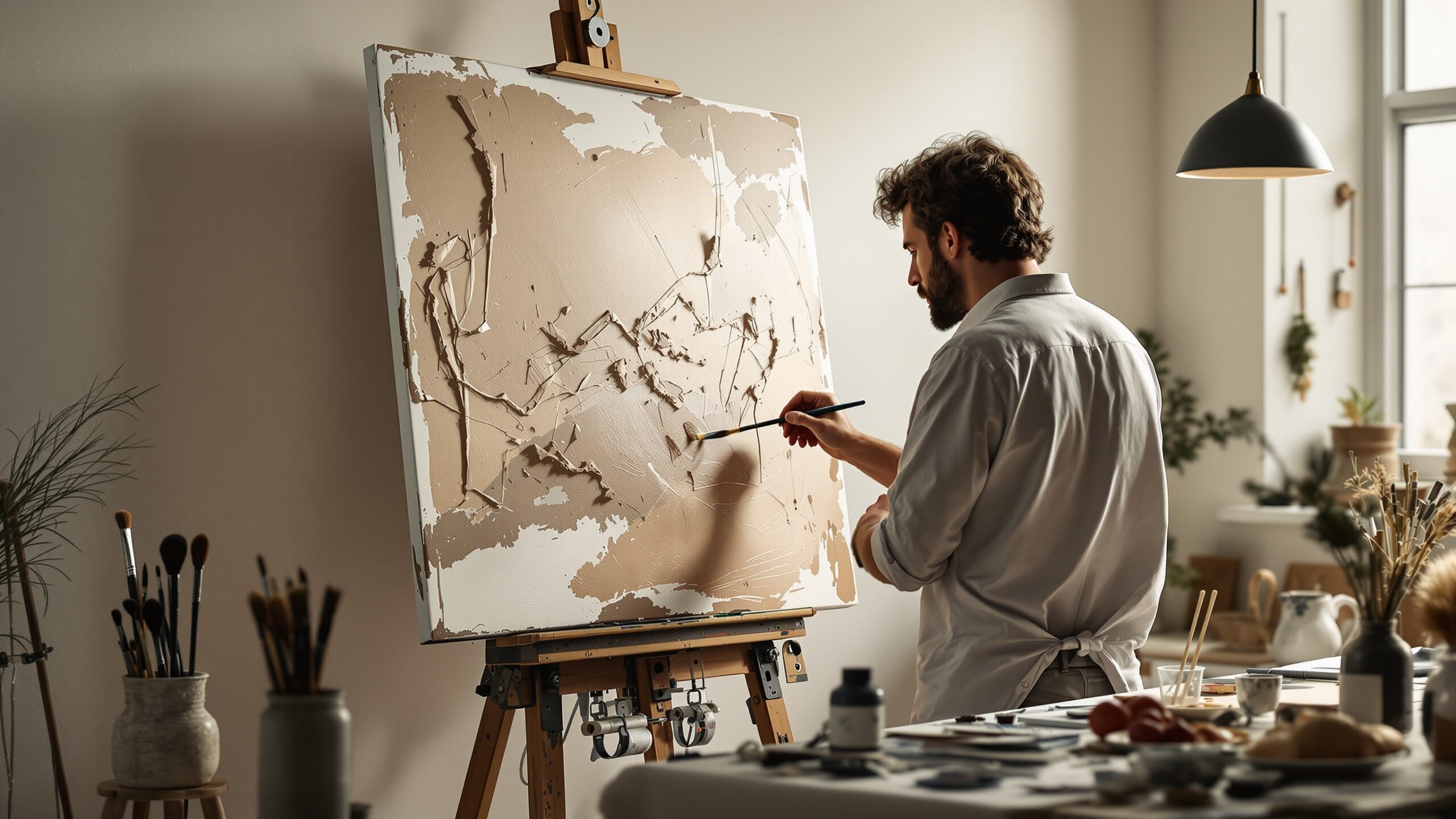 Inside the Studio: How Master Artists Build Their Work Layer by Layer