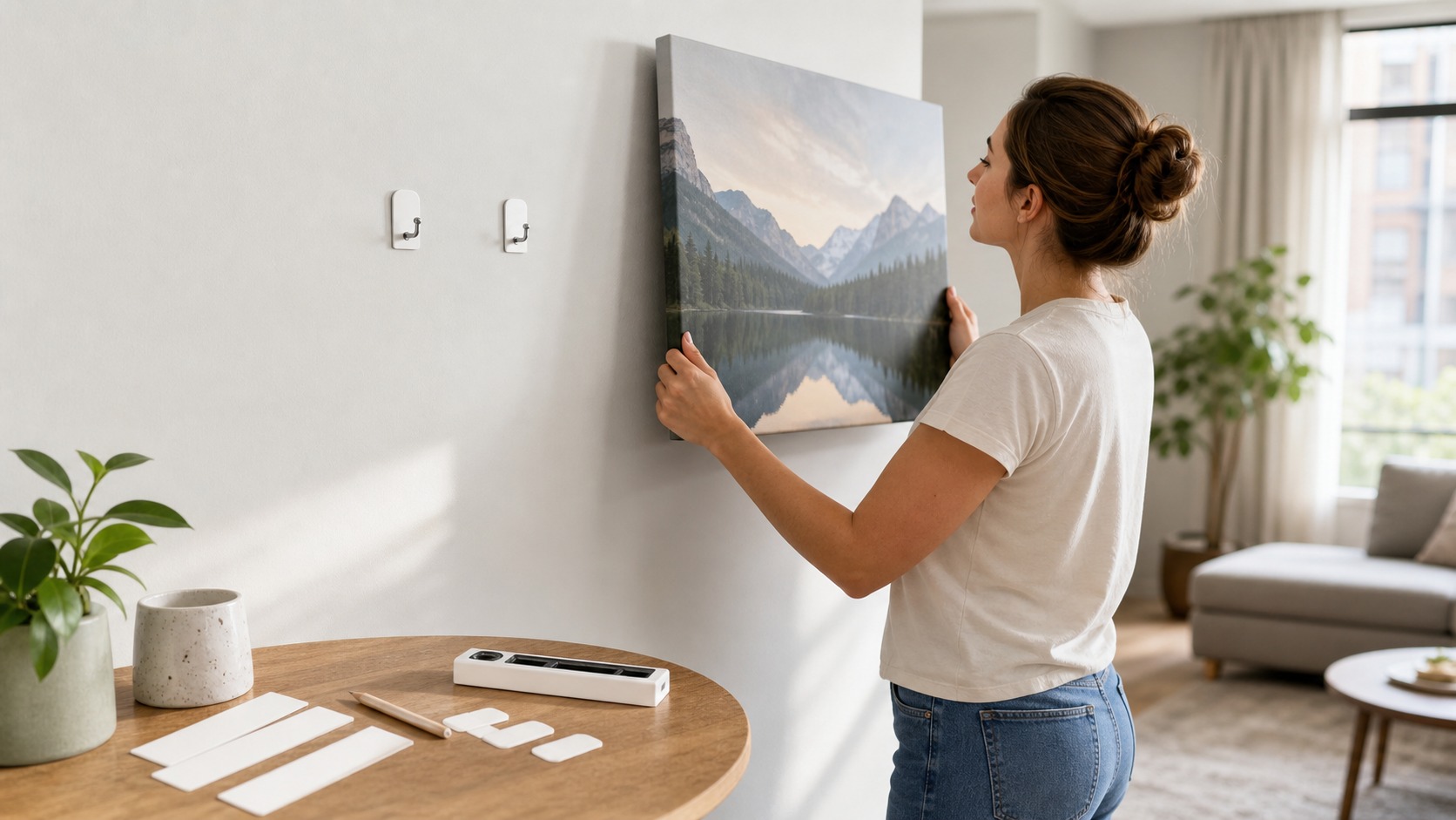 Best Ways to Hang Canvas Prints Without Damaging Your Walls